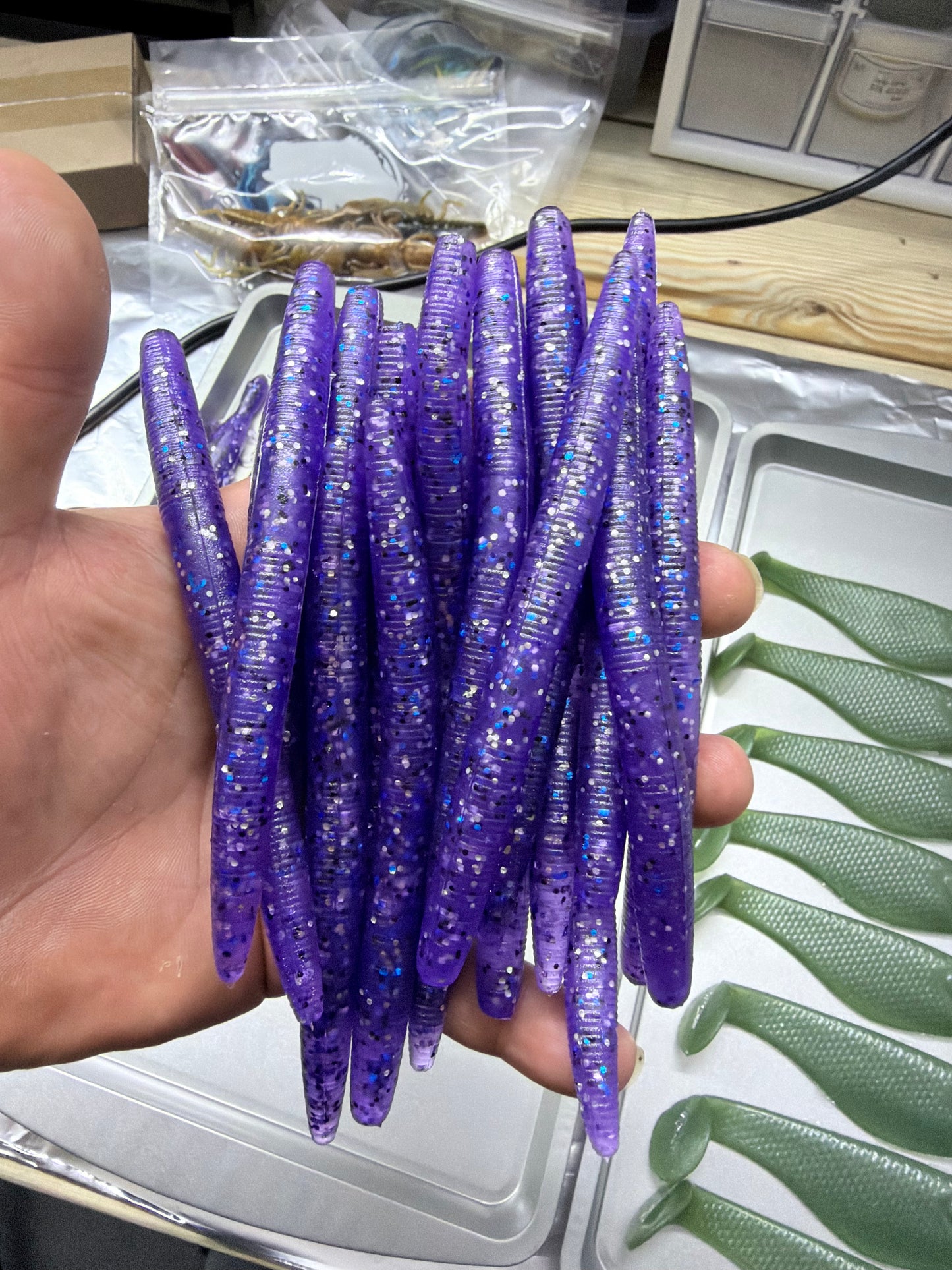 Blurple Junebug – 5” Senko